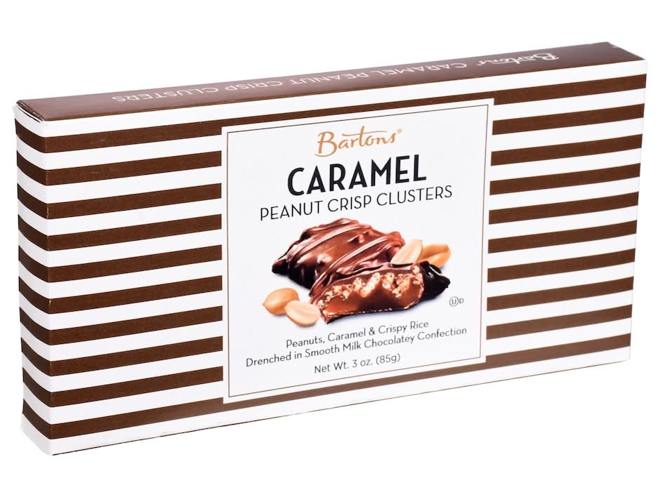 Barton's Chocolate Covered Caramel Peanut Clusters (3 oz)