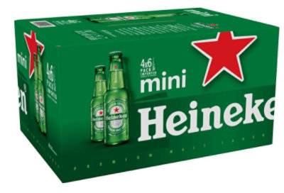 Heineken Mini Beer (4 ct ,6 fl oz)