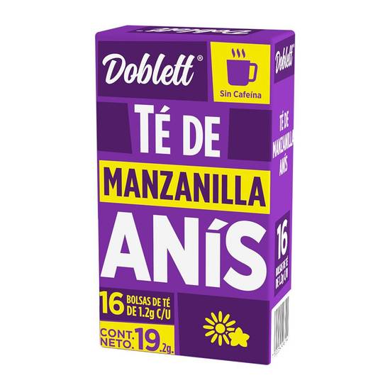 Manzanilla con anís Tetería caja 40 unidades - Supermercados DIA