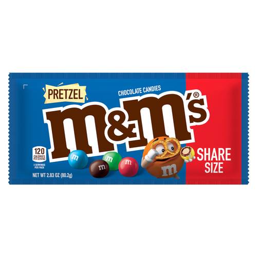 M&M's Chocolate Candy (pretzel)
