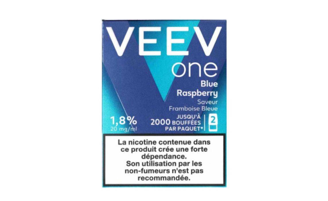 Veev goût Framboise bleue