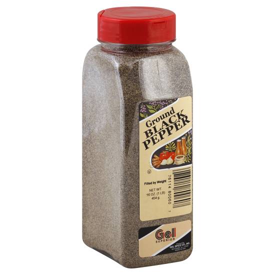 Gel Superior Ground Black Pepper (1 lb)