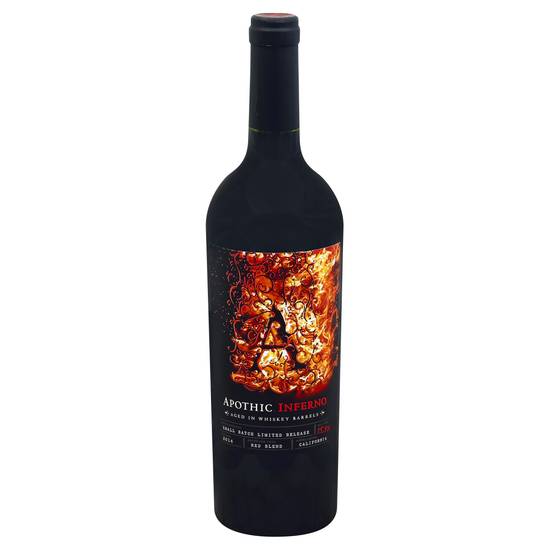 Apothic Inferno Red Blend Wine (750 ml)
