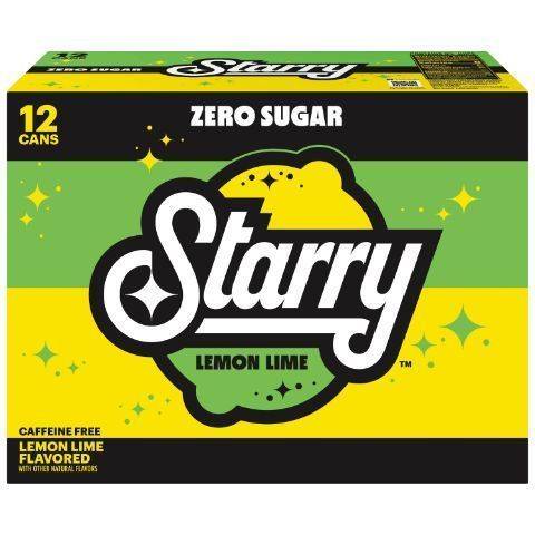 Starry Zero 12 Pack 12oz Can