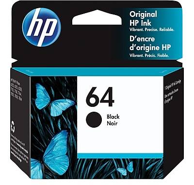 Hp 64 Standard Yield Ink Cartridge (black noir)