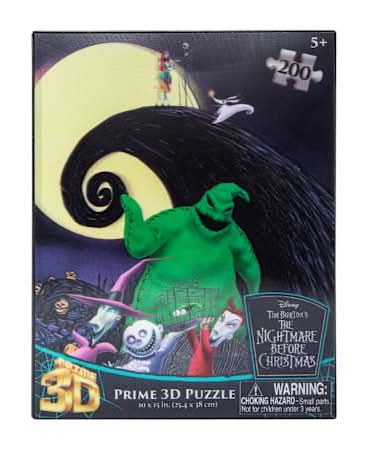 Disney Tim Burton's The Nightmare Before Christmas Prime 3D Puzzle 200-Pieces Nightmare Before Christmas