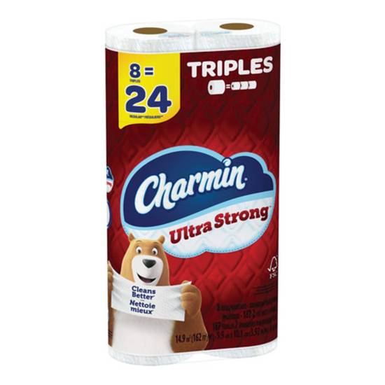 Charmin · Ultra Strong bathroom tissue (8 rolls)
