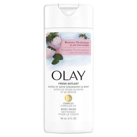 Olay Fresh Outlast Body Wash, Strawberry & Mint