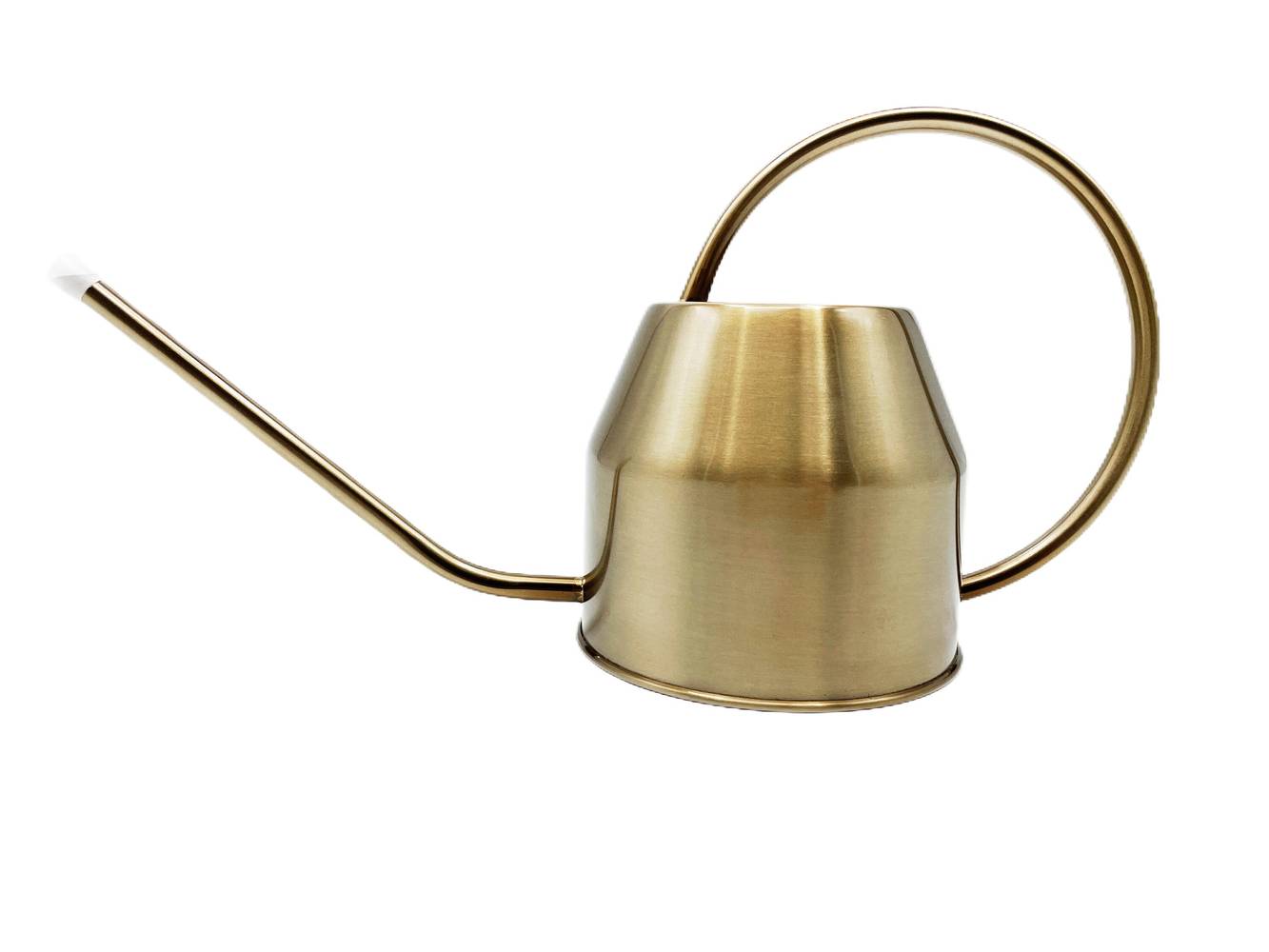 allen + roth 0.31- Gallons Gold Metal Traditional Watering Can | LW23-49