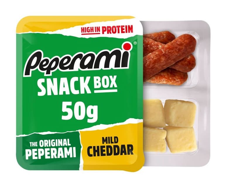 Peperami Original Salami and Cheese Snack Box 50g (398529)