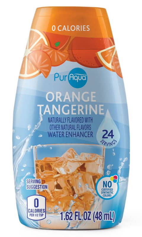 PurAqua Flavored Liquid Water Enhancer, Orange Tangerine (1.62 fl oz)