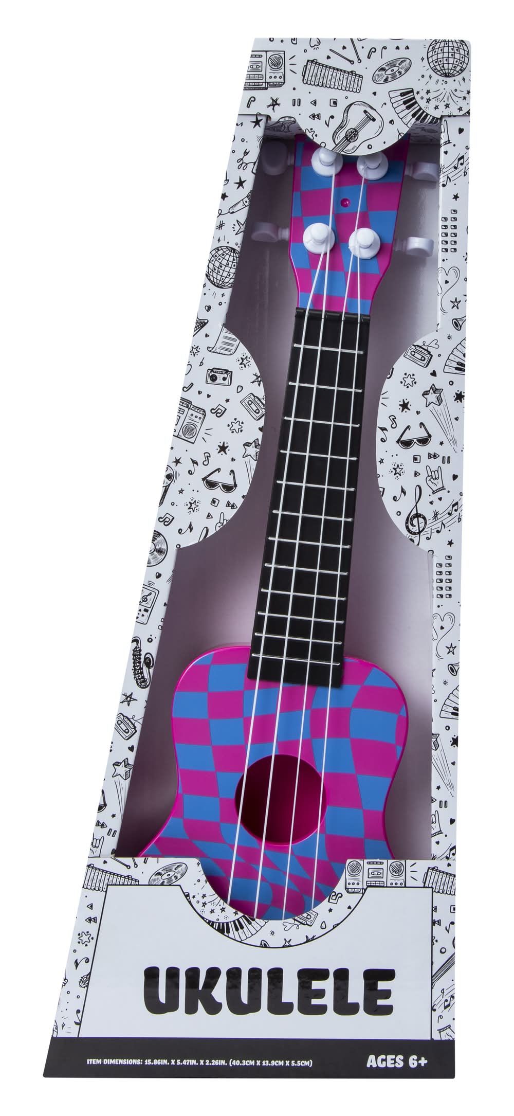 Ukulele 15.86in Pink