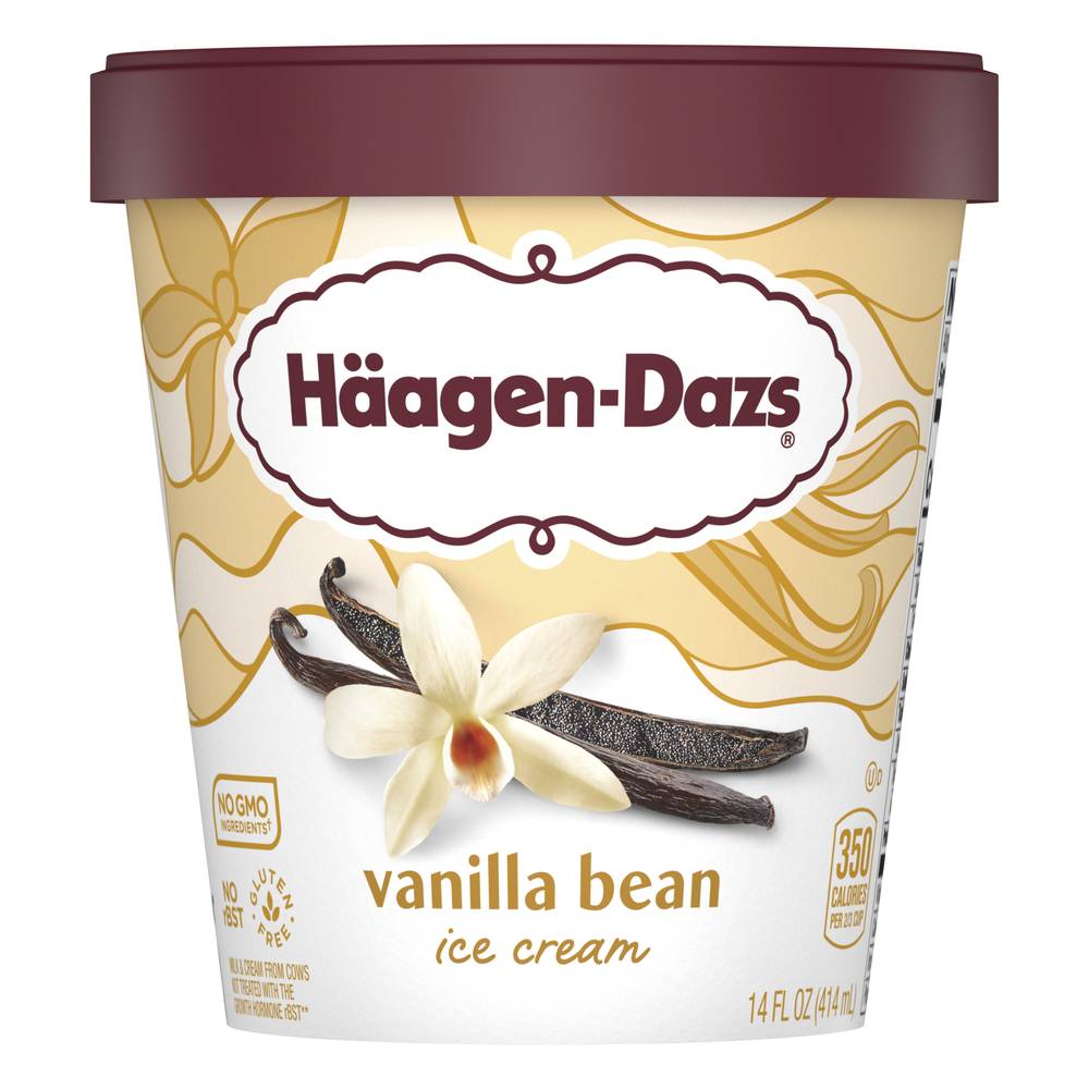 Häagen-Dazs Ice Cream (vanilla bean)