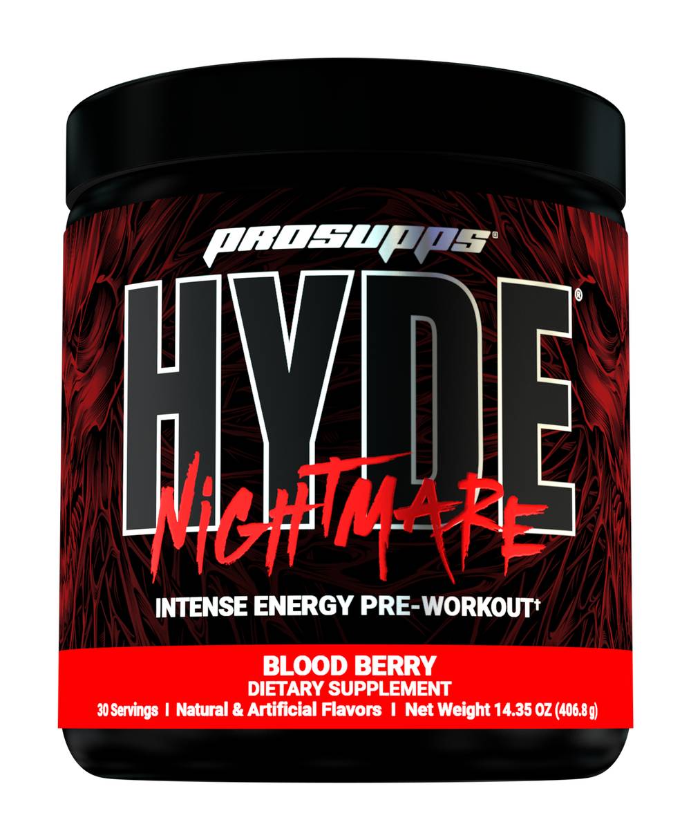 Mr. HYDE Nightmare Intense Energy Pre-Workout - Blood Berry (30 Servings) (1 Unit(s))