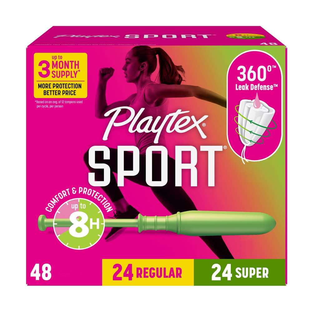 Playtex Sport Tampons (48 ct)