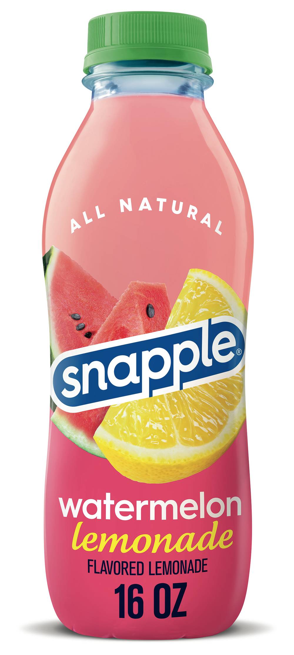 Snapple All Natural Watermelon Juice, Lemonade (16 fl oz)