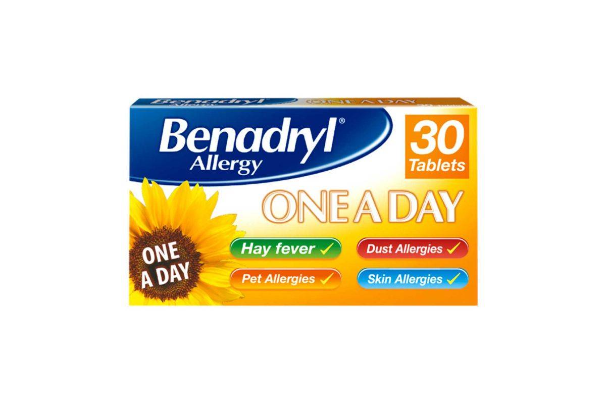 Benadryl Allergy One-a-day 10mg - 30 Tablets