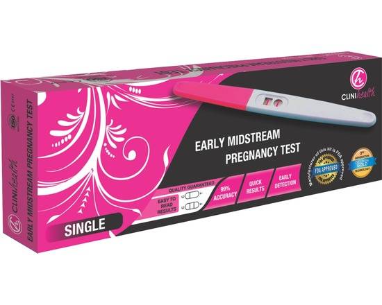Early Midstream Pregnancy Test