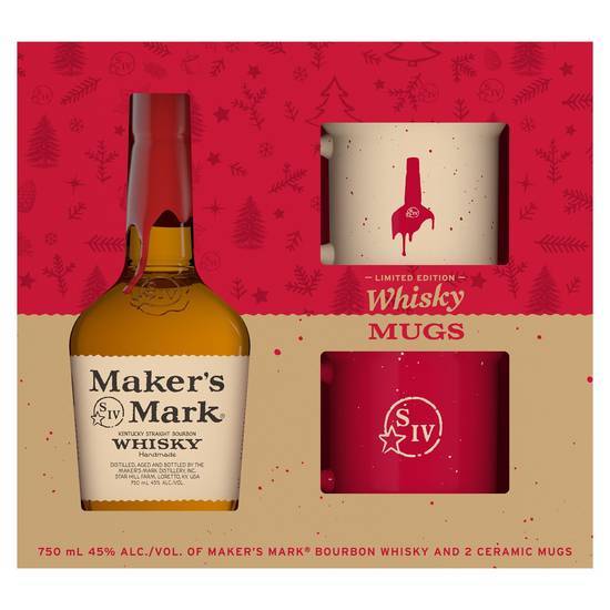 Maker's Mark Gift Set (750ml bottle)