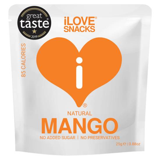 I Love Snacks Gently Dehydrated Mango