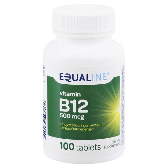Equaline Tablets 500 Mcg Vitamin B12 (100 ct)