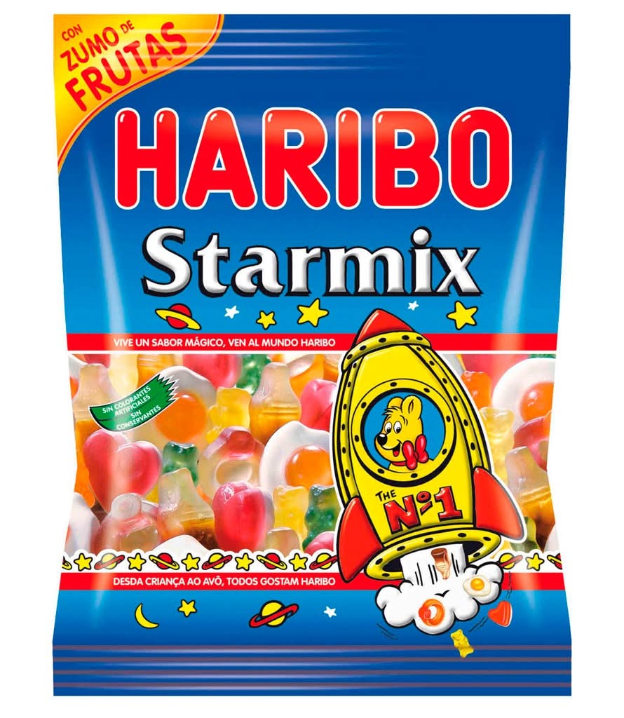Haribo - Gomas starmix, 90g