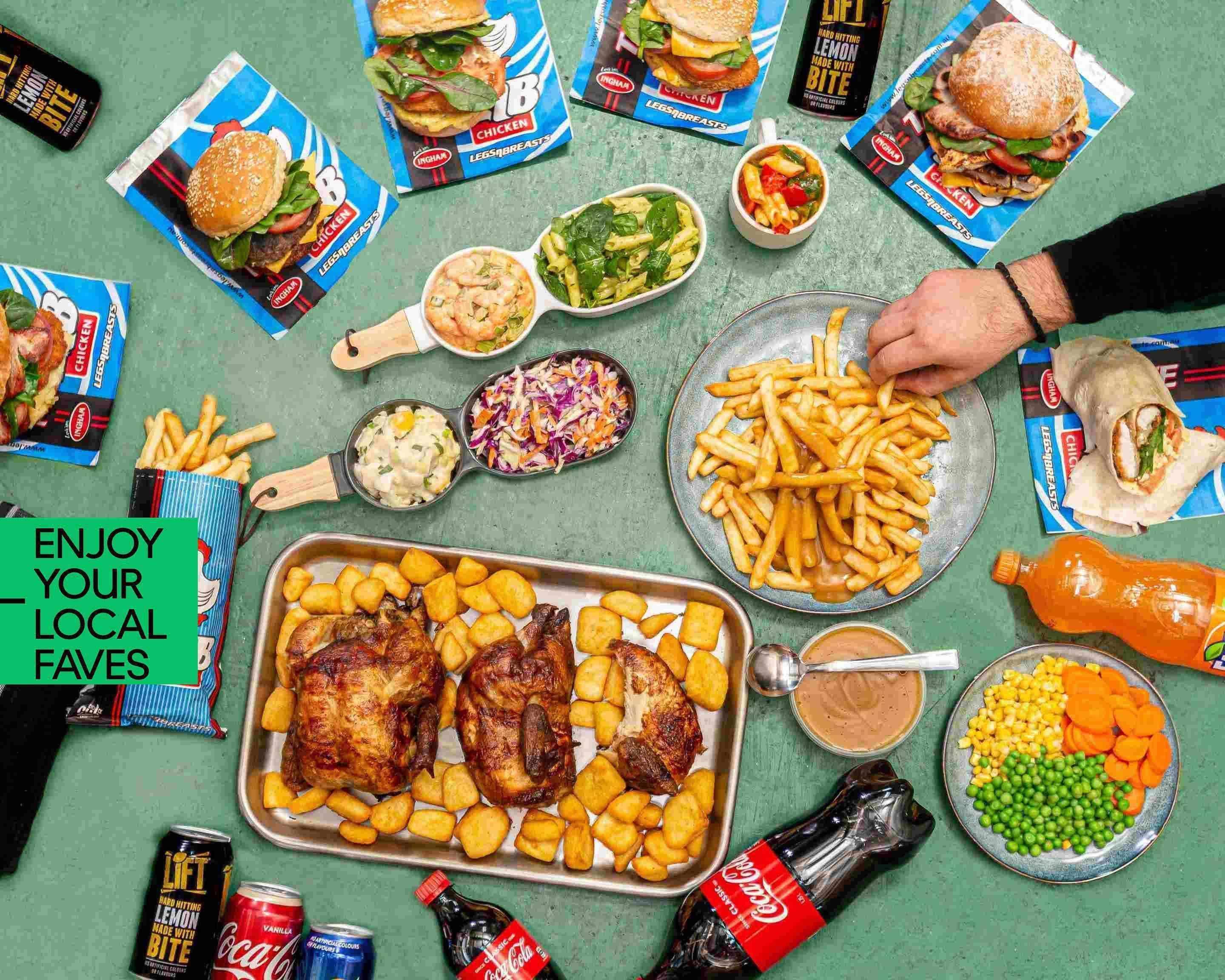 Legs n Breasts (Moonah) Menu Takeout in Hobart Delivery Menu & Prices