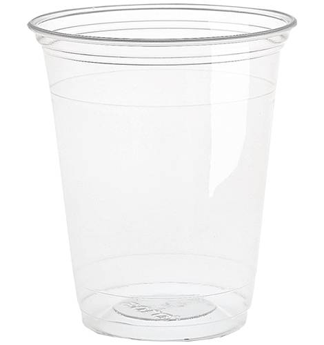 SOFT CLEAR PLASTIC PET CUP * SQUAT  20/50