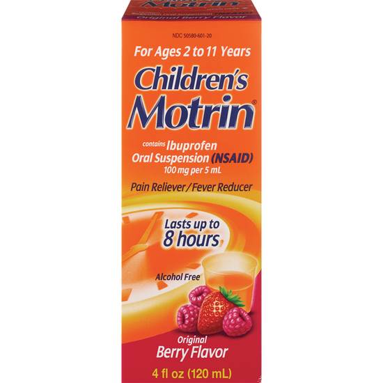 MOTRIN CHILDREN'S PAIN/FEVER RELIEF BERRY LIQUID