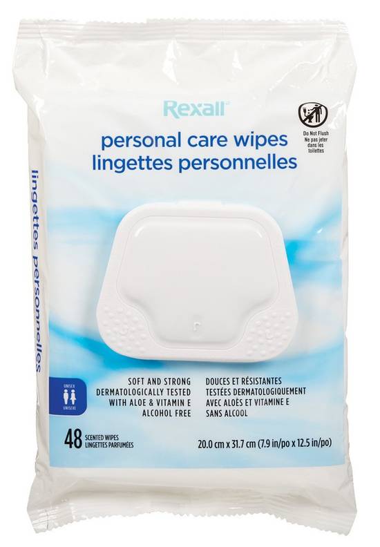 Rexall Personal Care Wipes (48 units)