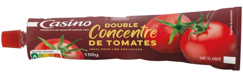 Casino - Double concentré de tomates (150g)