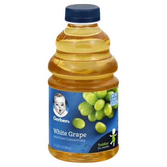 Gerber Toddler White Grape Juice From Concentrate (32 fl oz)