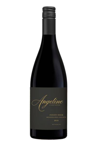 Angeline Vineyards Pinot Noir Red Wine 2018 (750 ml)