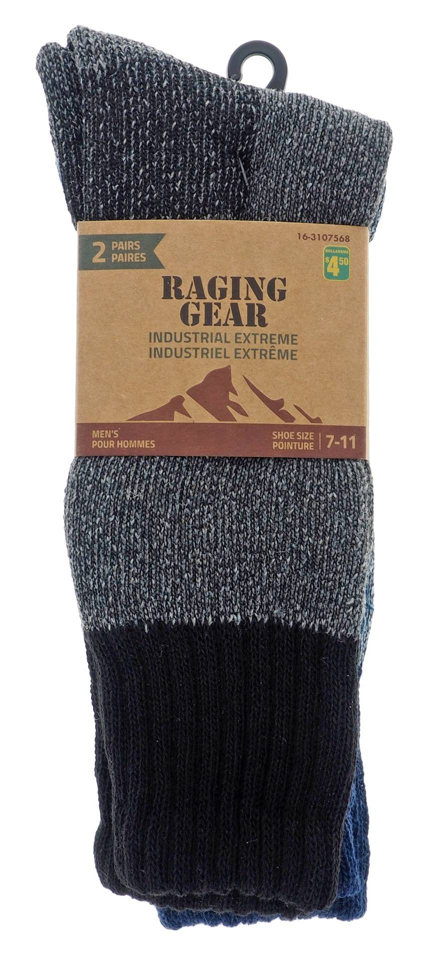 Rock Well Wool Work Socks For Men (2 ct)