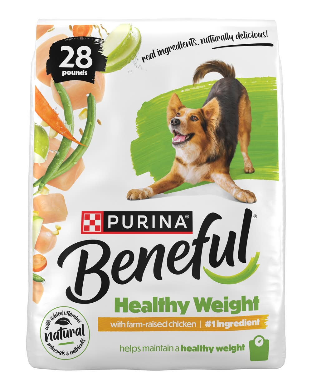 Purina Beneful Healthy Weight Chicken Food For Adult Dogs (28 oz)