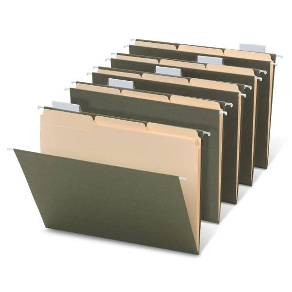 Office Depot Hanging File Folder Combo Kit Letter (green) (37 ct)