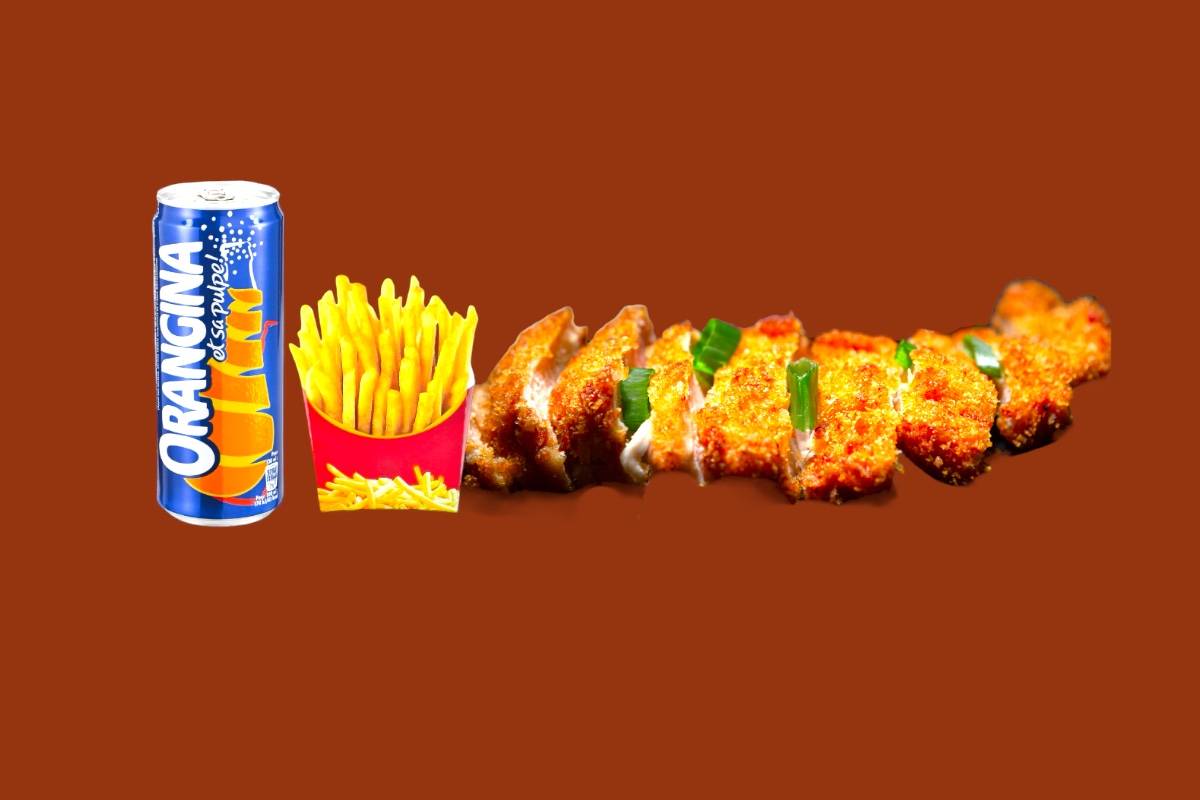 Menu Poulet Panée 2 Pièces