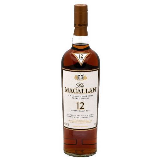 The Macallan Single Malt Highland Scotch Whisky (750 ml)