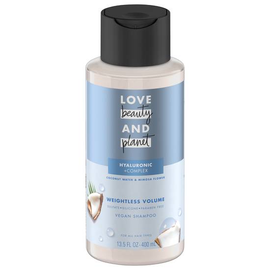 Love Beauty and Planet Volume and Bounty Coconut Water & Mimosa Flower Shampoo