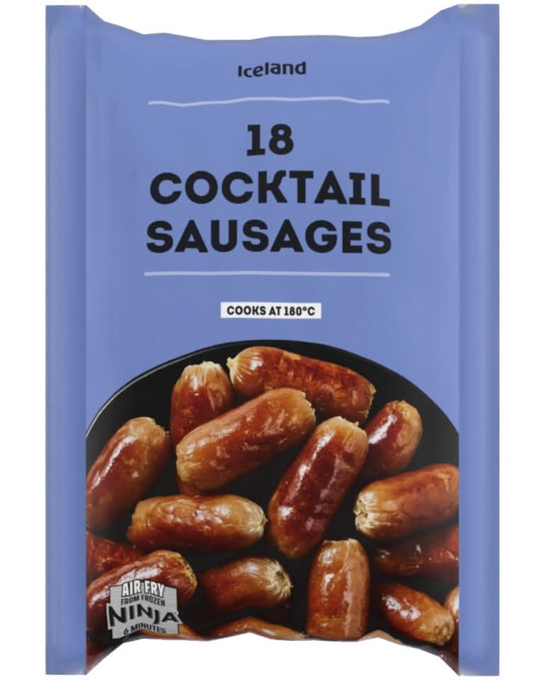 Iceland Cocktail Sausages (18 pack)