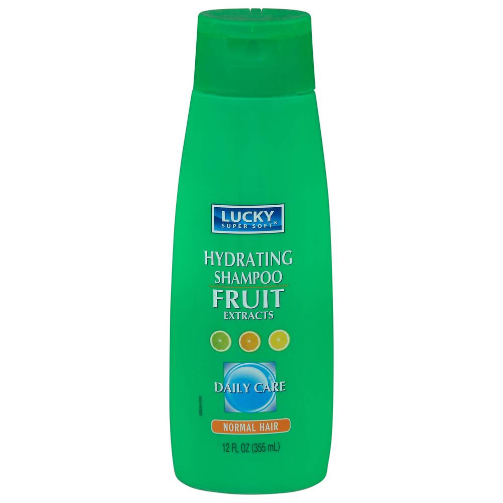 Lucky Super Soft Daily Care Hydrating Shampoo Fruit Extracts (12 fl oz)