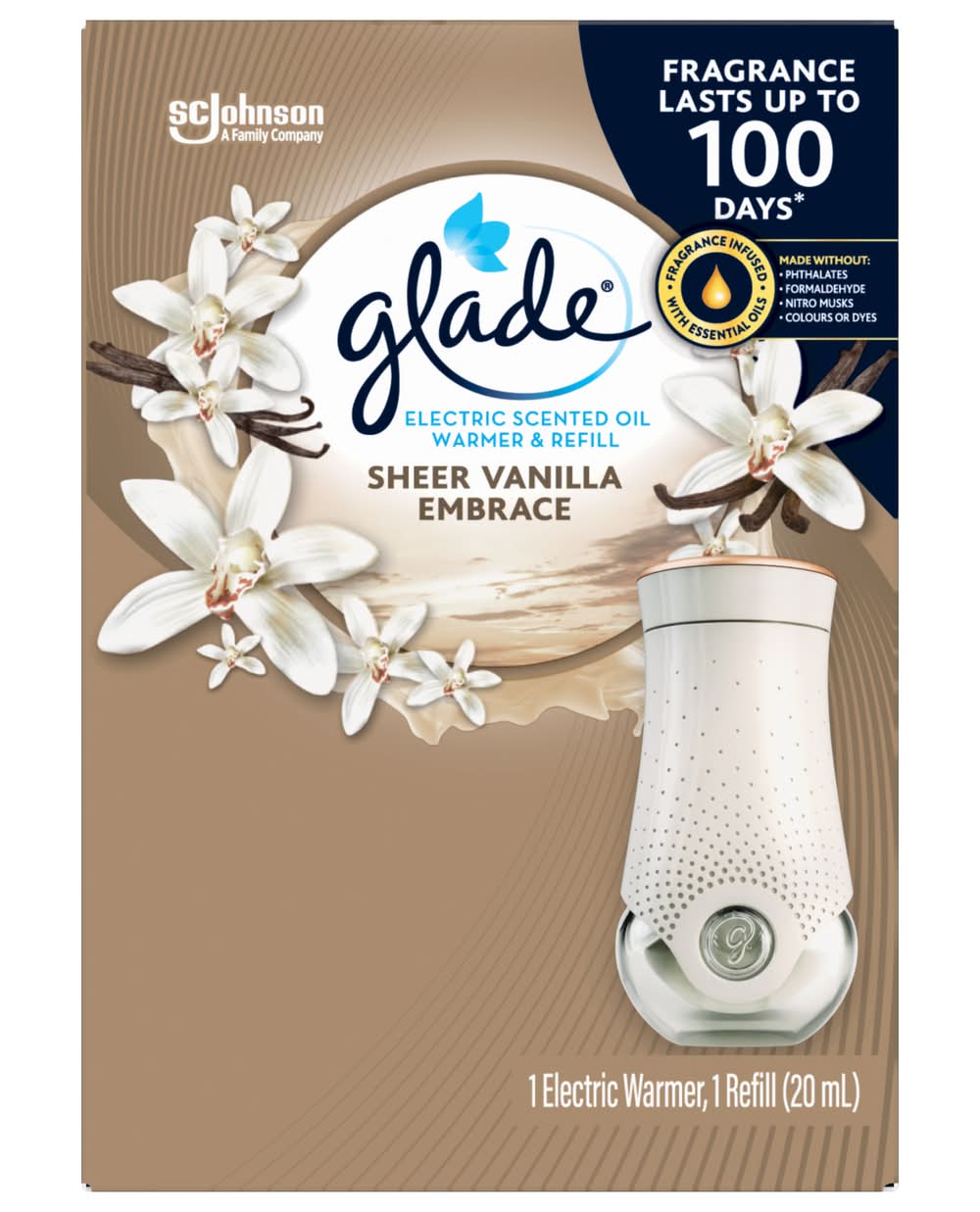 Glade Electric Scented Oil Warmer and Refill Delivery Near Me | Order Online