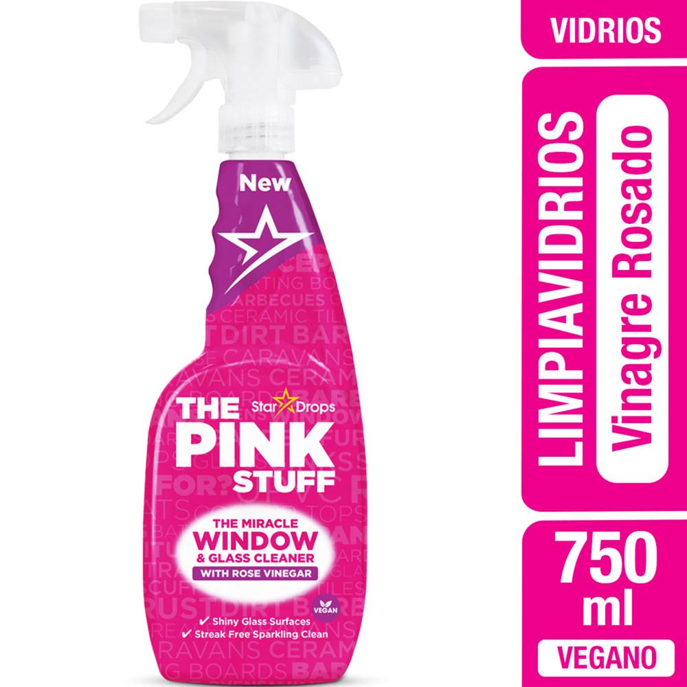 The pink stuff limpiavidrios vinagre rosa (750 ml)