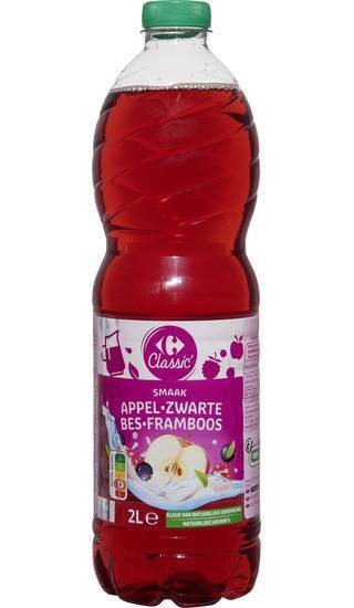 Carrefour Classic' - Boisson au jus de fruits (2 L) (pomme - cassis - framboise)