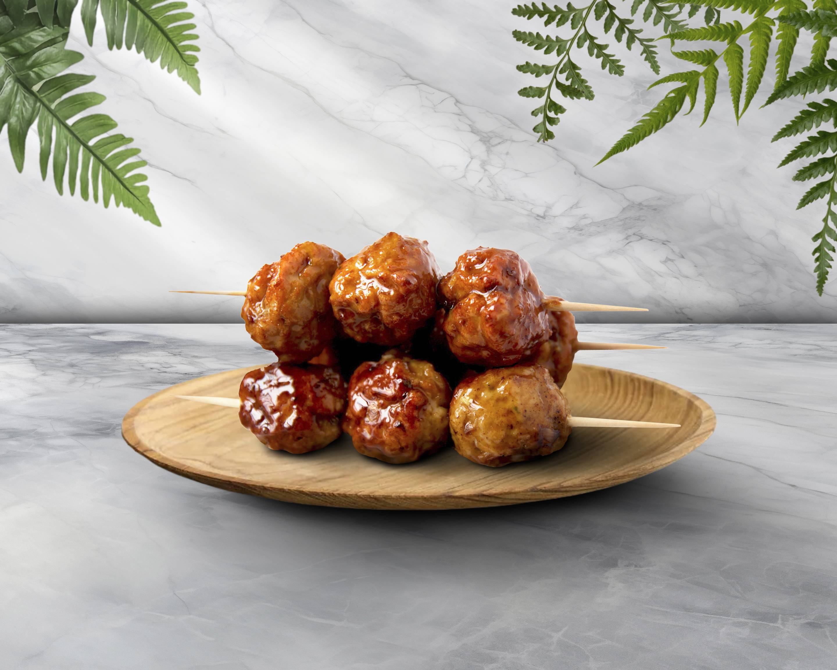 Yakitoris boulettes de poulet
