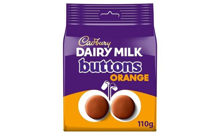Cadbury Dairy Milk Orange Giant Buttons Sharing Bag 110g (400490)