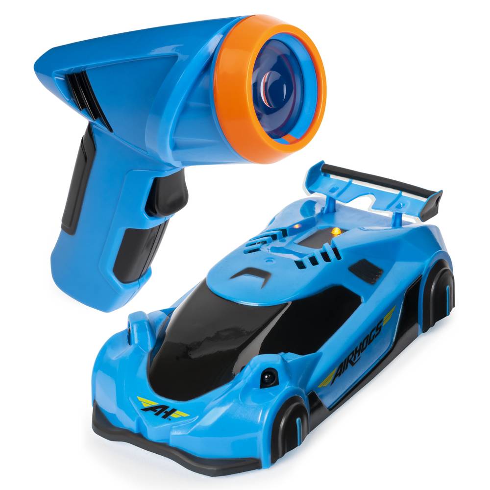 Air Hogs Zero Gravity Laser, Laser-Guided Real Wall Climbing Race Car, Blue (2 ct)