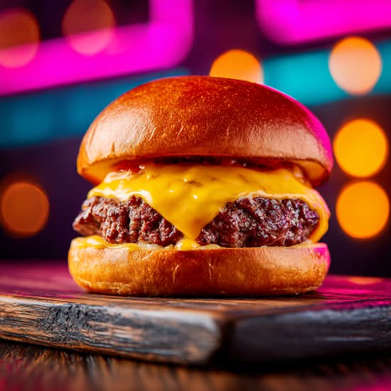 Cheese Burger Simple 🍔