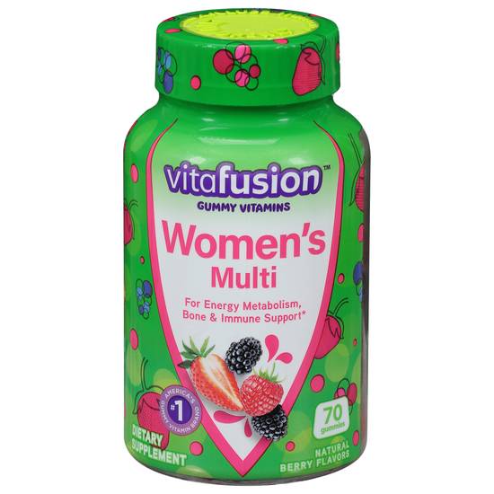 Vitafusion Women's Vitamins Berry Flavors Gummies (70 ct)