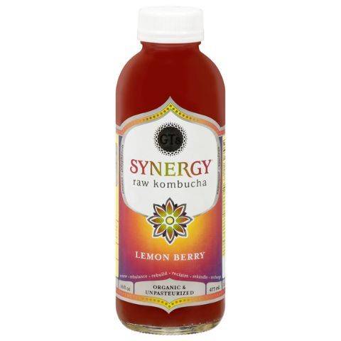 GT Synergy Lemon Berry Kombucha 10oz